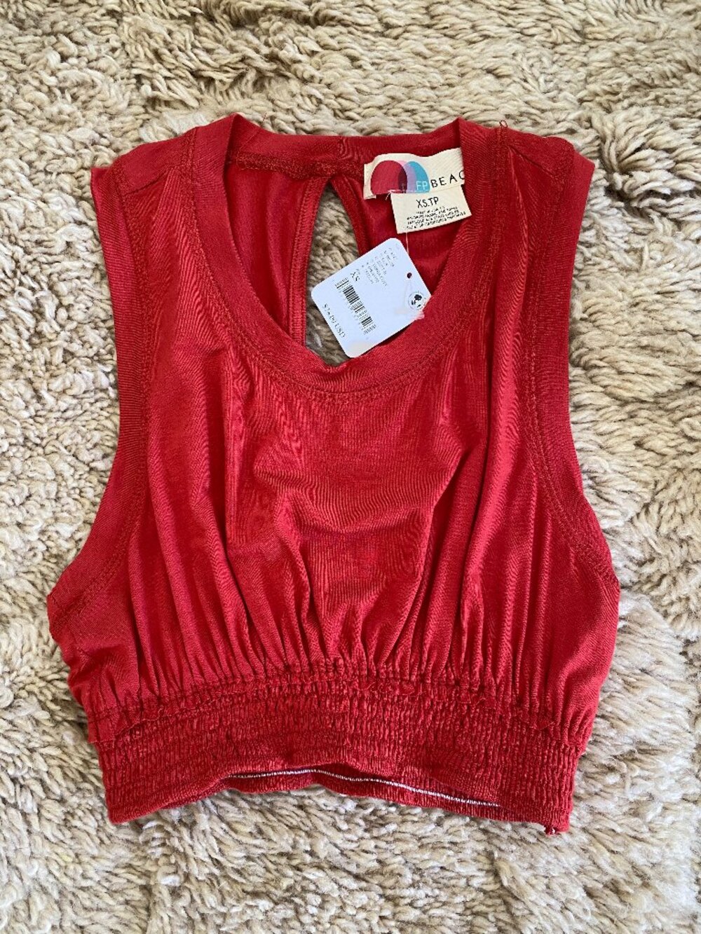 NWT Free People Beach Morningside Crop Tank - XS